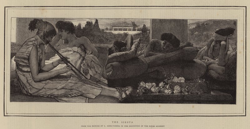 A sesta de Lawrence Alma Tadema