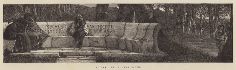 Outono de Lawrence Alma Tadema