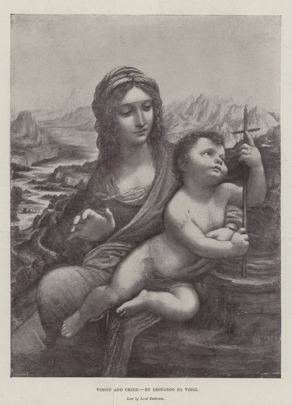 Virgem e o Menino de Leonardo da Vinci