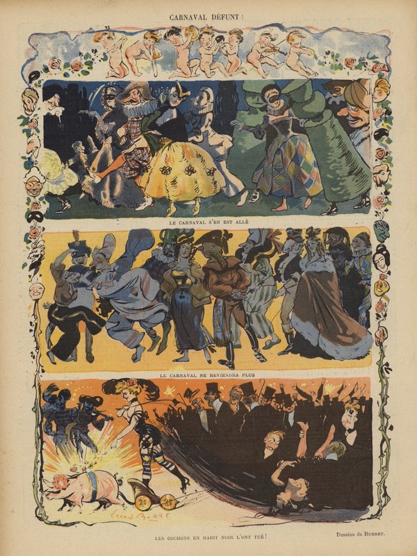 Ilustração para o riso de Leonce Burret