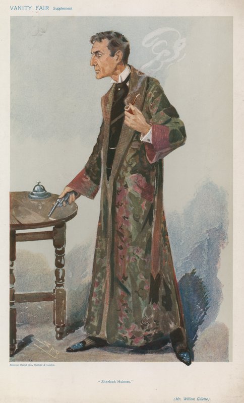 Mr William Gillette de Leslie Matthew Ward