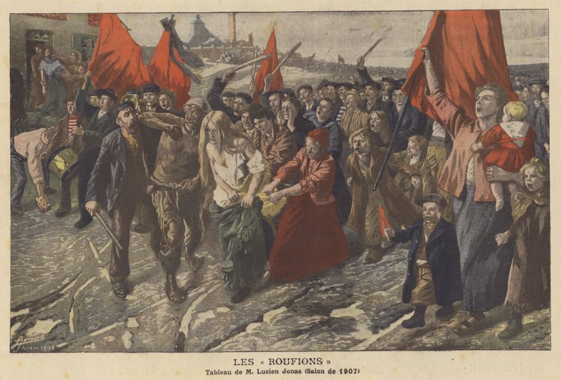 Os "Roufions" (cor litho) de Lucien Hector Jonas
