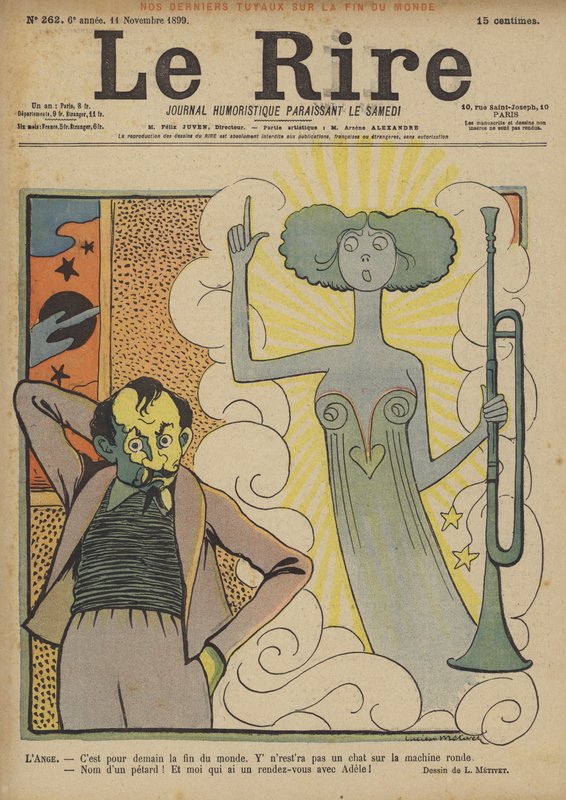 Ilustração para o riso de Lucien Metivet