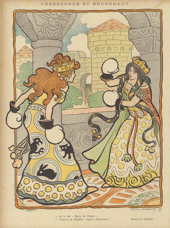 Ilustração para o riso de Lucien Metivet