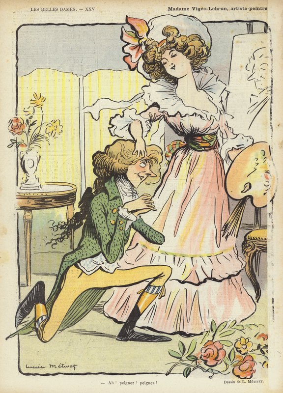 Ilustração para o riso de Lucien Metivet