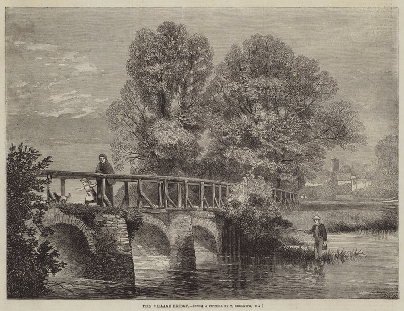 A ponte da aldeia de Matthew Somerville Morgan