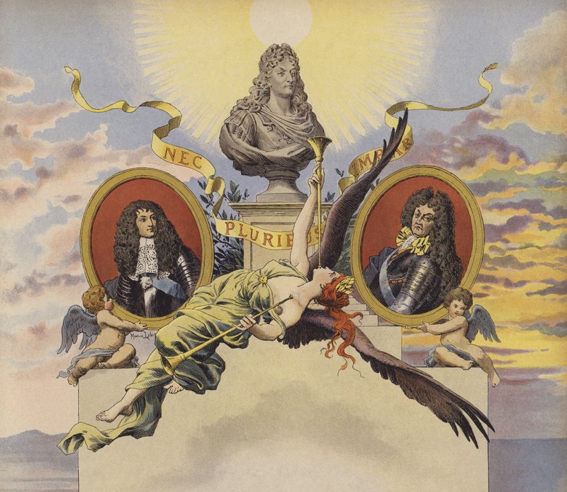 As três eras de Luís XIV de Maurice Leloir