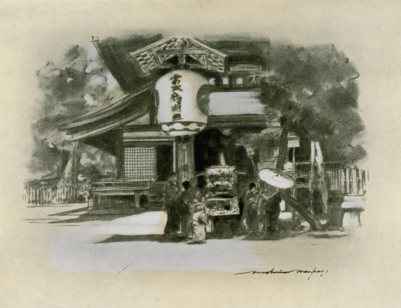 Para Kyoto de Mortimer Ludington Menpes