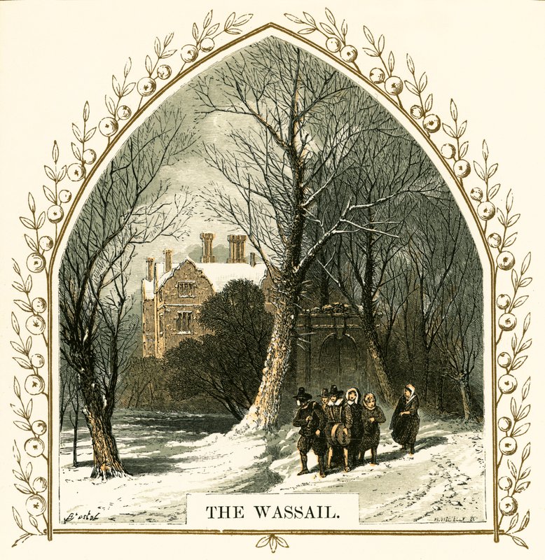 O wassail de Myles Birket Foster