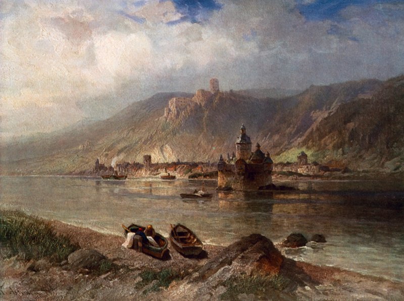 Caub e o Pfalz de Nicolai Astudin