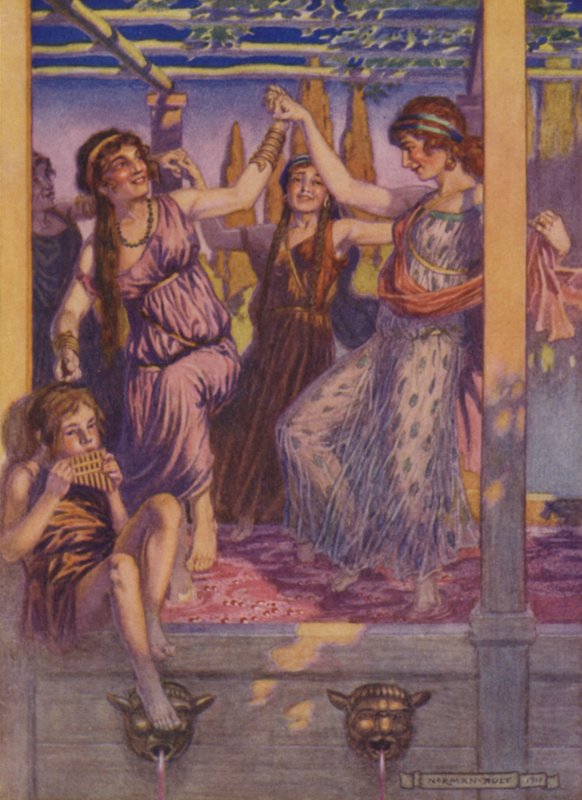 As Cubas de Luna (cor litho) de Norman Ault