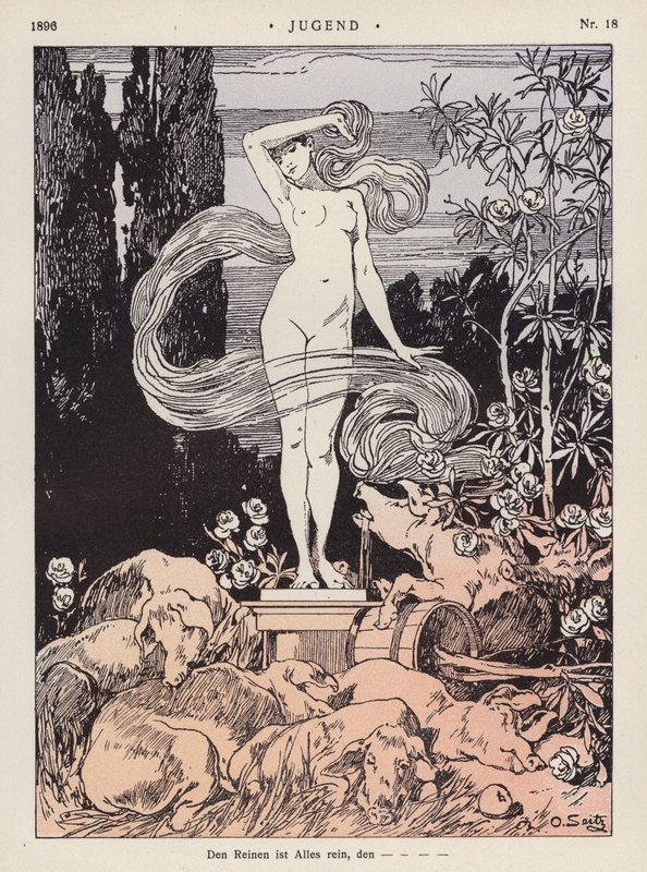 O Puro é Todo Puro (cor litho) de Otto Seitz