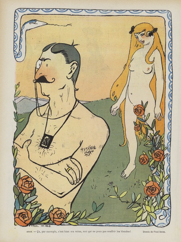  Ilustração para a revista "Le Rire de Paul Iribe