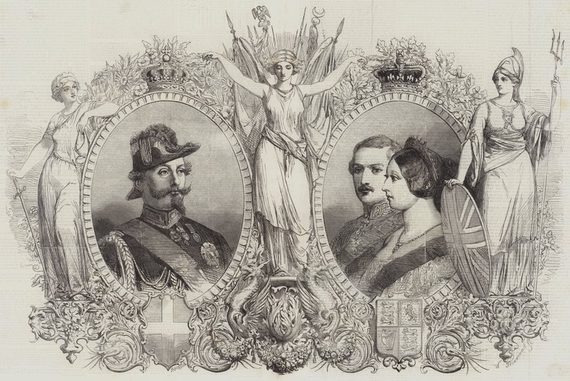 Visita do rei da Sardenha de Percy Macquoid