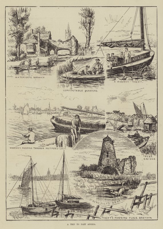 Uma viagem a East Anglia de Percy Robert Craft