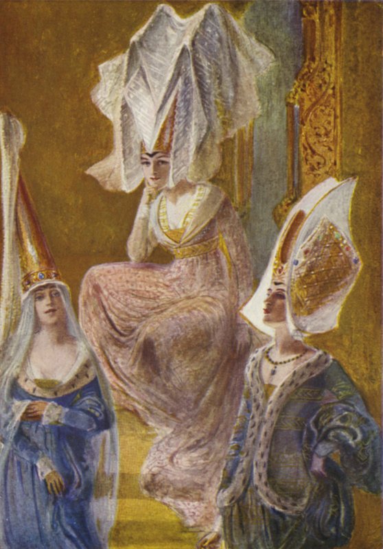 Variedades do Hennin de Percy Anderson