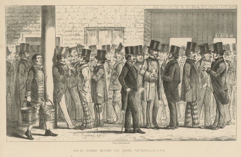 Domingo antes do Derby de Percy Cruikshank