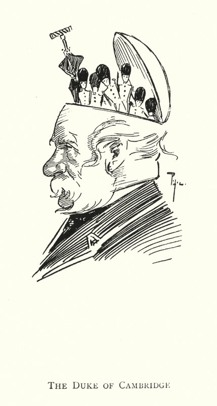 O Duque de Cambridge (litho) de Phil May