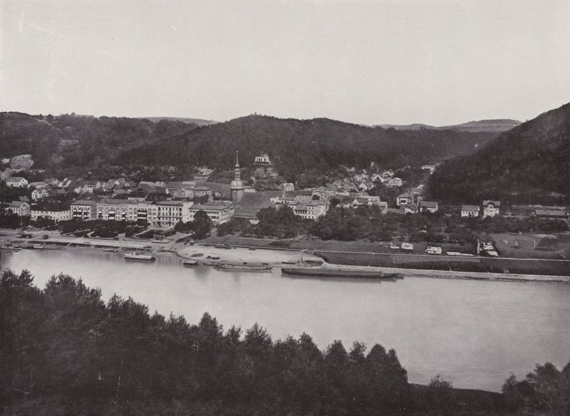 Schandau (foto a p/b) de Photographer German