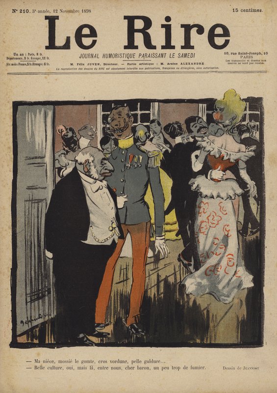 Ilustração para o riso de Pierre Georges Jeanniot