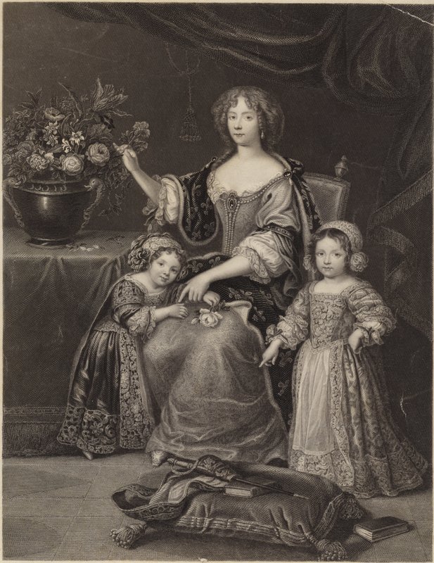 Duquesa de orleans de Pierre Mignard