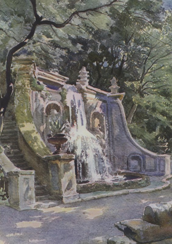 Frascati, Villa Aldobrandini de Pierre Vignal