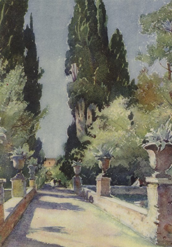 Tivoli, Villa DEste  de Pierre Vignal