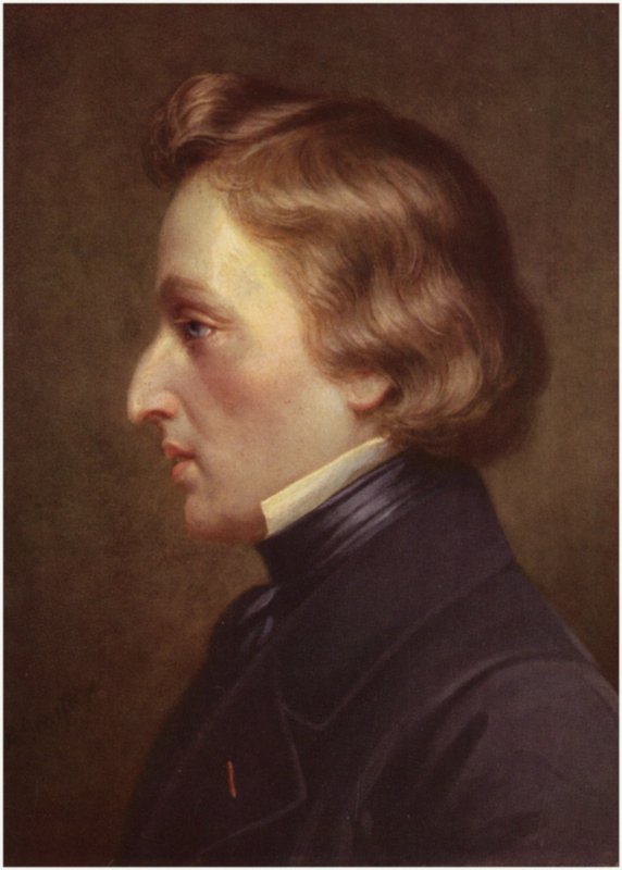 Retrato de Frederic Chopin de Polish School