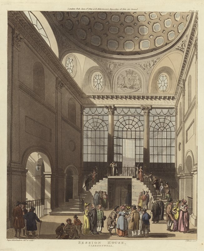 Casa da Sessão de Pugin and Rowlandson