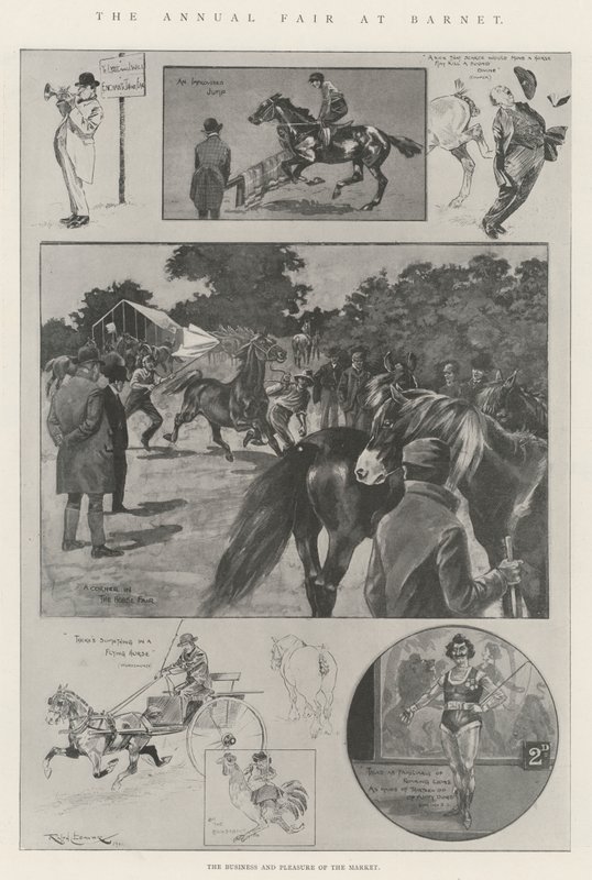 Feira Anual da Barnet de Ralph Cleaver