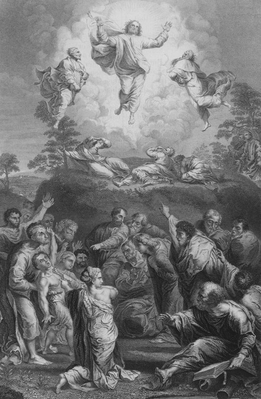 A Transfiguração (gravura) de after Raphael