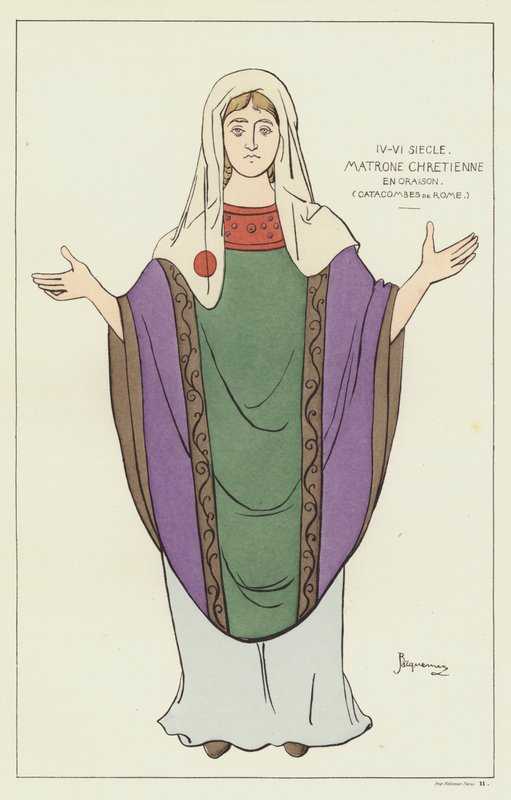 Matrona cristã de Raphael Jacquemin