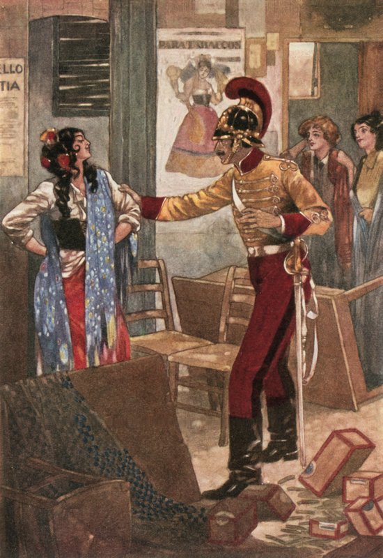 A prisão de Carmen de René Bull