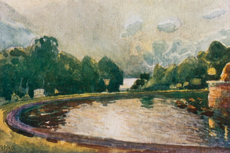 Bacia de Latona, Versailles de Rene Binet