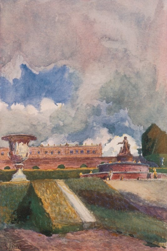 Bacia de Latona, Versailles de Rene Binet