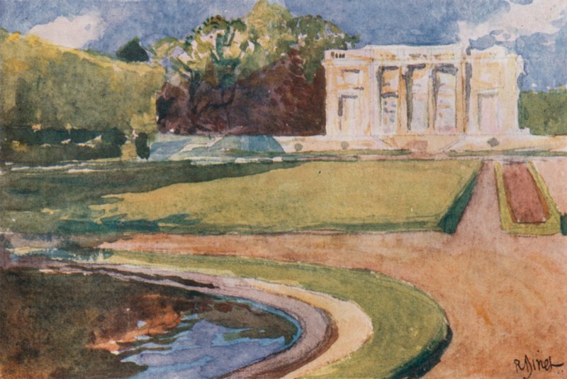Petit Trianon, Versalhes de Rene Binet