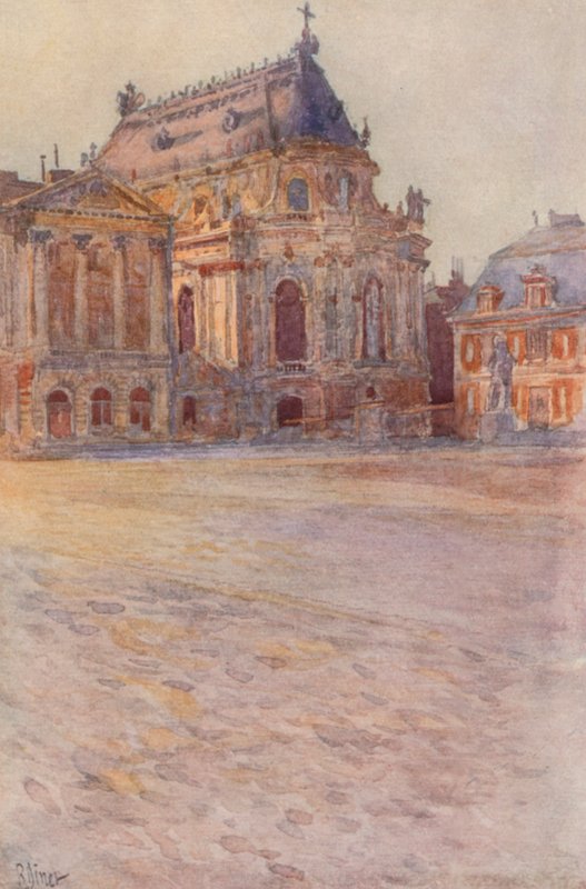 A capela, versalhes de Rene Binet