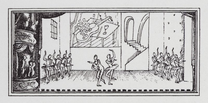 O Ballet (litho) de Rex (after) Whistler