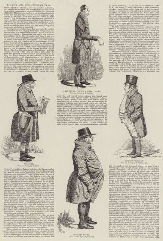 Lloyd e os subscritores de Richard Dighton
