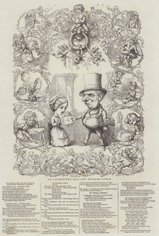 Dia de São Valentim de Richard Doyle