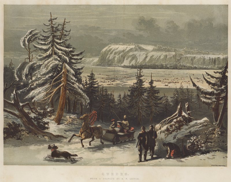 Quebec (cromolito) de Richard Principal Leitch