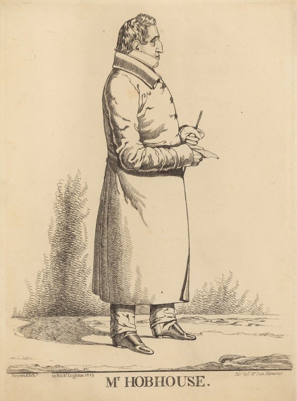 Mr Hobhouse de Richard Dighton