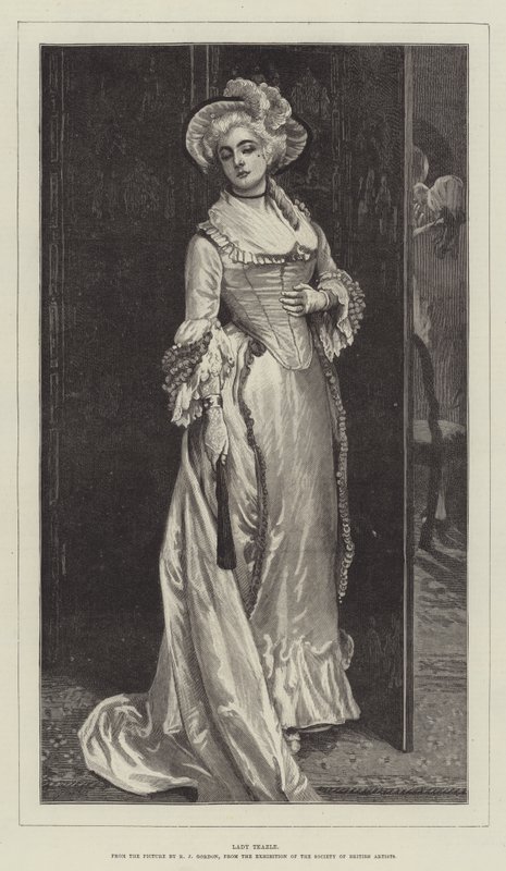Lady Teazle de Robert James Gordon