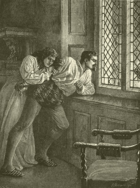 O Huguenot (gravura) de Robert Barnes