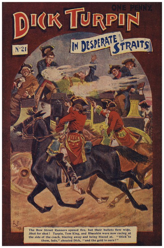 Dick Turpin (cor litho) de Robert Prowse Jnr
