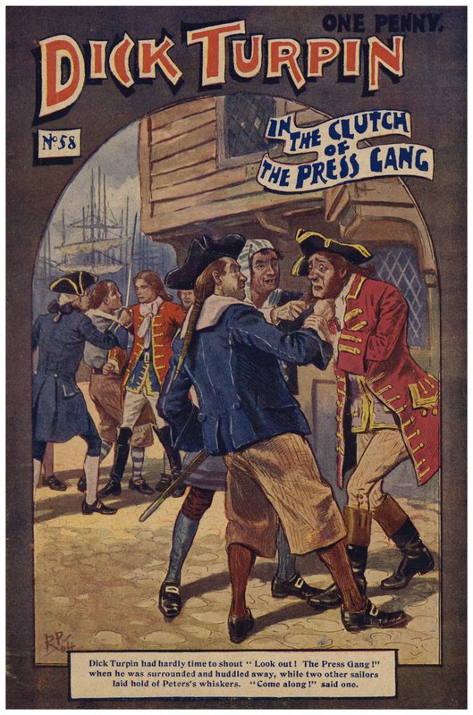 Dick Turpin (cor litho) de Robert Prowse Jnr