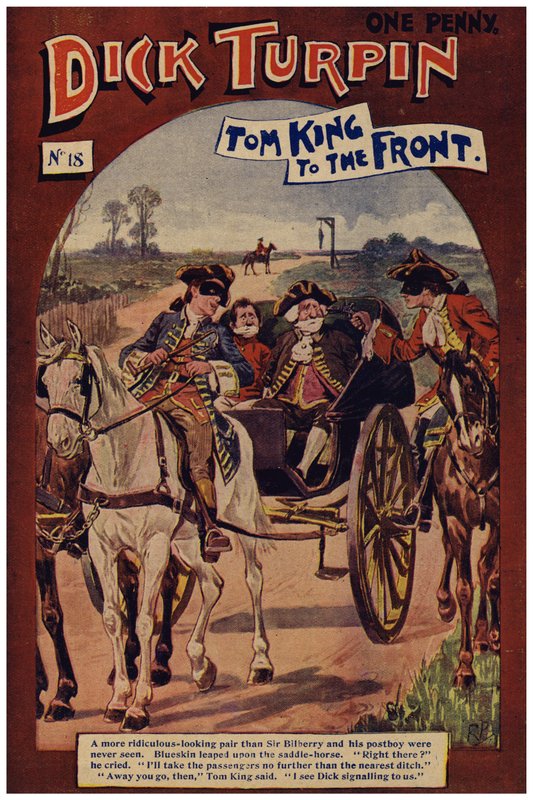 Dick Turpin (cor litho) de Robert Prowse Jnr