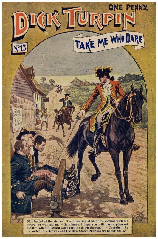 Dick Turpin (cor litho) de Robert Prowse Jnr