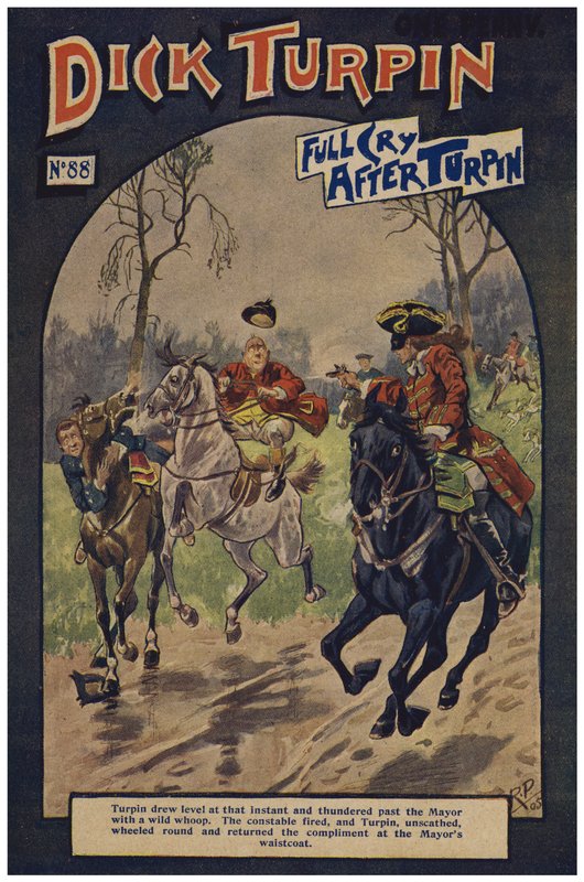Dick Turpin (cor litho) de Robert Prowse Jnr
