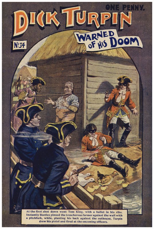 Dick Turpin (cor litho) de Robert Prowse Jnr